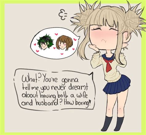 Toga, Uraraka and Tsuyu having a threesome